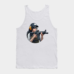 Tactical Girl Tank Top